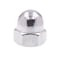 Prime-Line Cap Nut, M8-1.25, Stainless Steel, Plain, 10 PK 9077651 - alternate 1